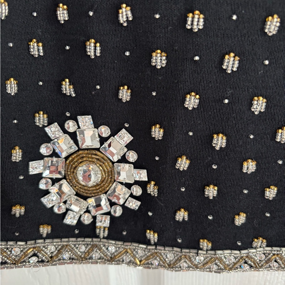 Adrienne Vittadini beaded blouse - Picture 6 of 10